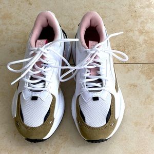 Puma RS - Z - Pink and Kahki